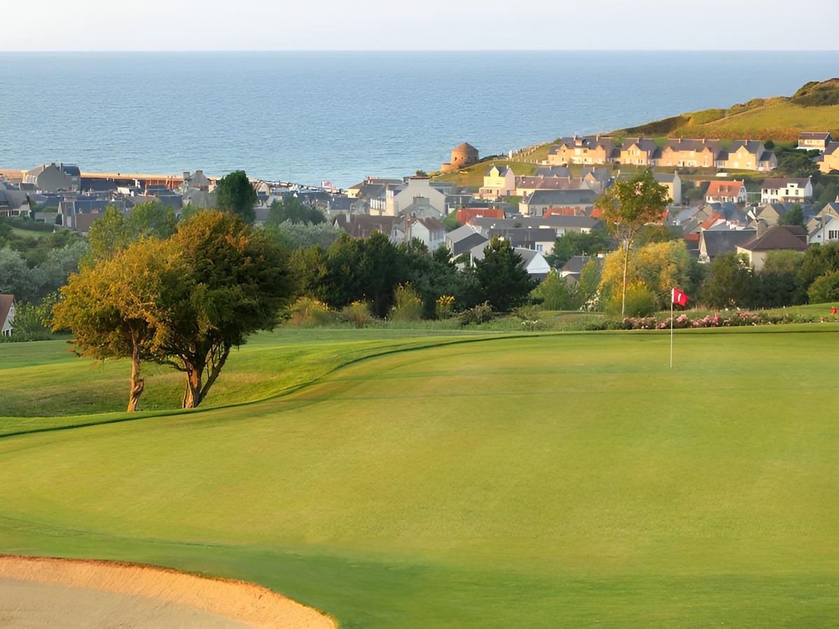 G.WaitGolf d'Omaha beach, vue mer