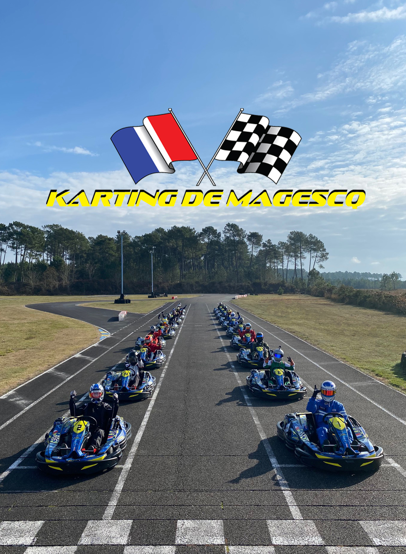 karting de magescqDépart animation course_Karting Magescq_OTILAS