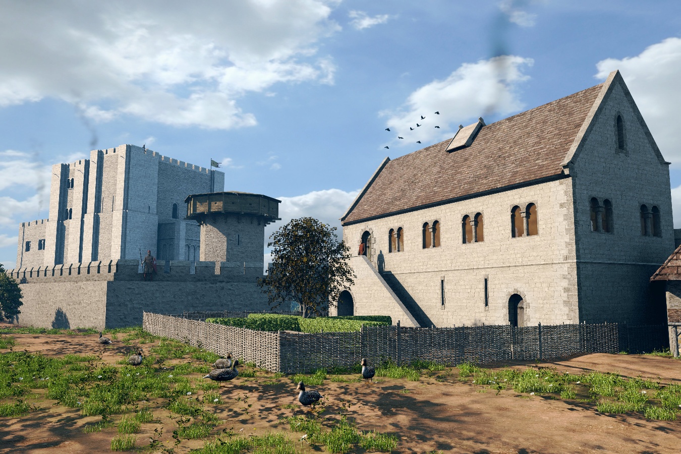 Ville de FalaiseHistocam3 Château Guillaume le Conquérant FALAISE