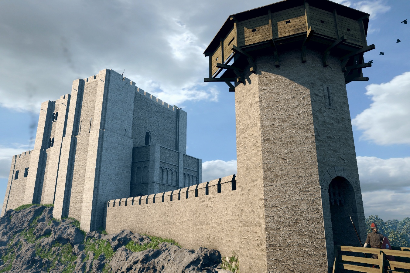 Ville de FalaiseHistocam4 Château Guillaume le Conquérant FALAISE