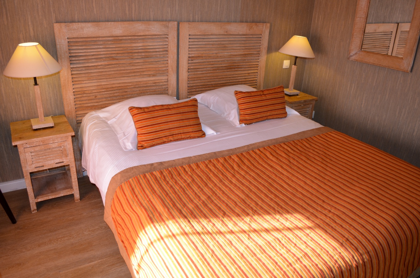 © Xavier HenaultHotel Almoria Deauville - Chambre Jardin Ma - XH00006