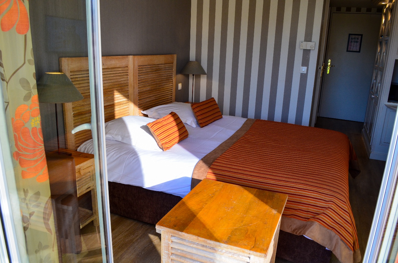 © Xavier HenaultHotel Almoria Deauville - Chambre Terrasse- XH00023