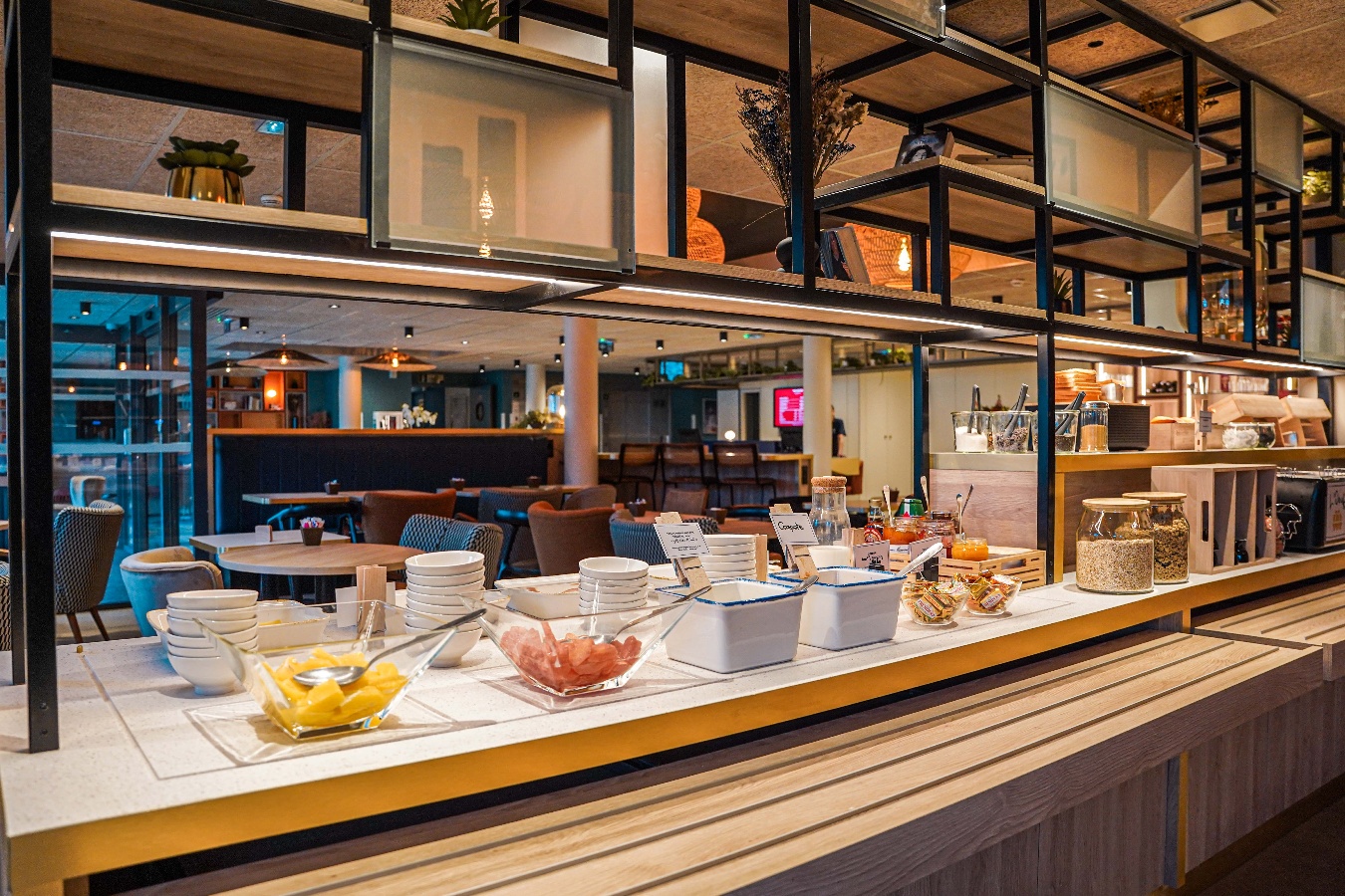 Hotel Ibis Bayeux Port en Bessinle petit - déjeuner - Ibis Port en Bessin