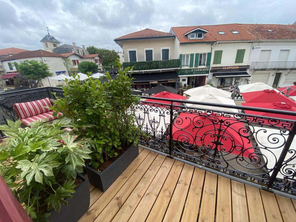 Hôtel Le BalconHôtel Le Balcon - Capbreton - Balcon