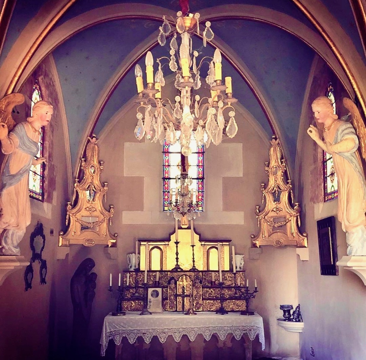 Château de BoutemontLa chapelle Saint Lubin