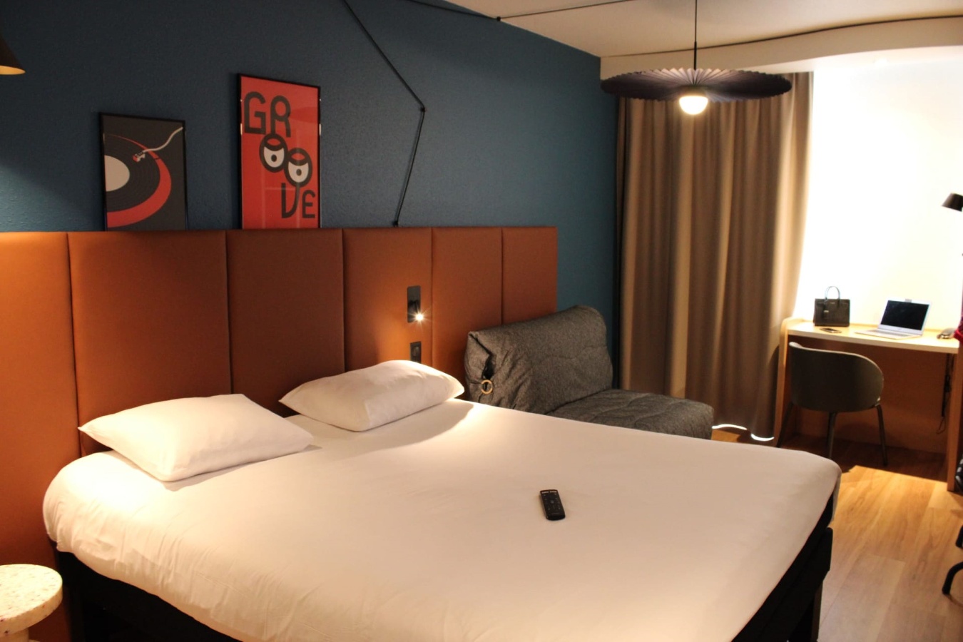 Hotel Ibis Bayeux - Port en Bessinchambre double vue sur le port de pêche