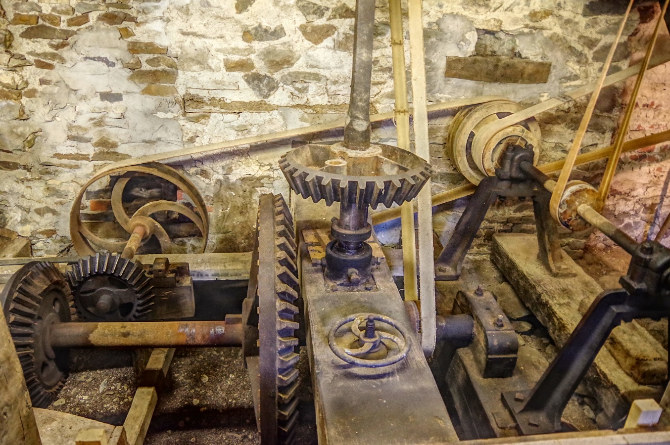 Lengrenage du moulin de marcyL'engrenage du moulin de Marcy