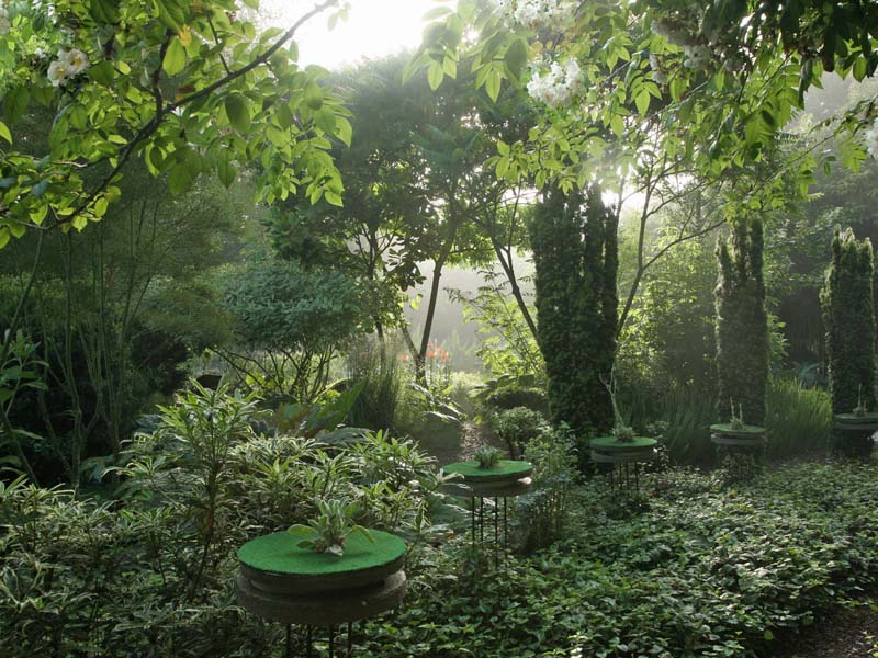 ©B. DelomezJardin Intérieur à ciel ouvert - Athis de l'Orne