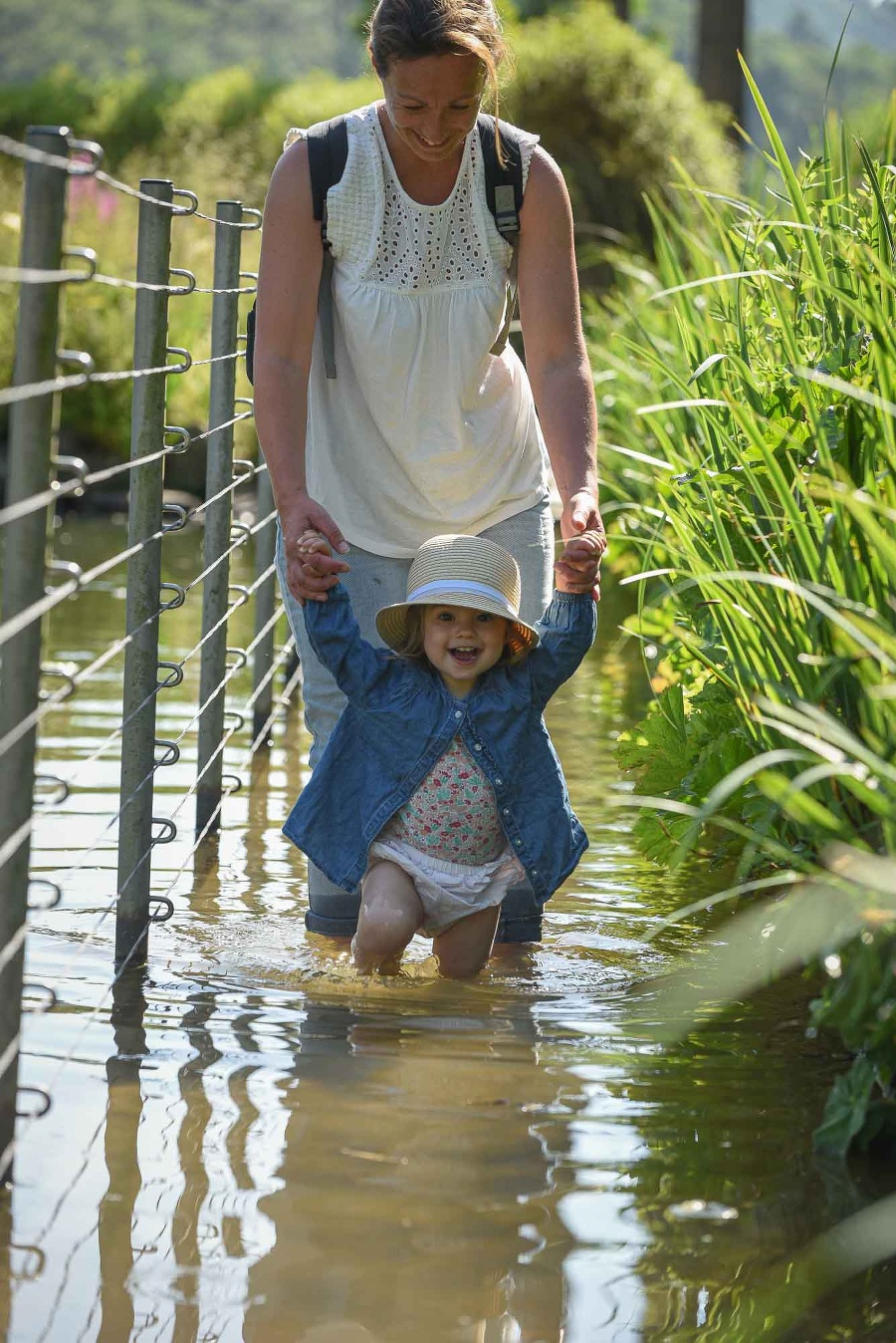 Normandie LugeJardin-Pieds-Nus-Viaduc-Souleuvre