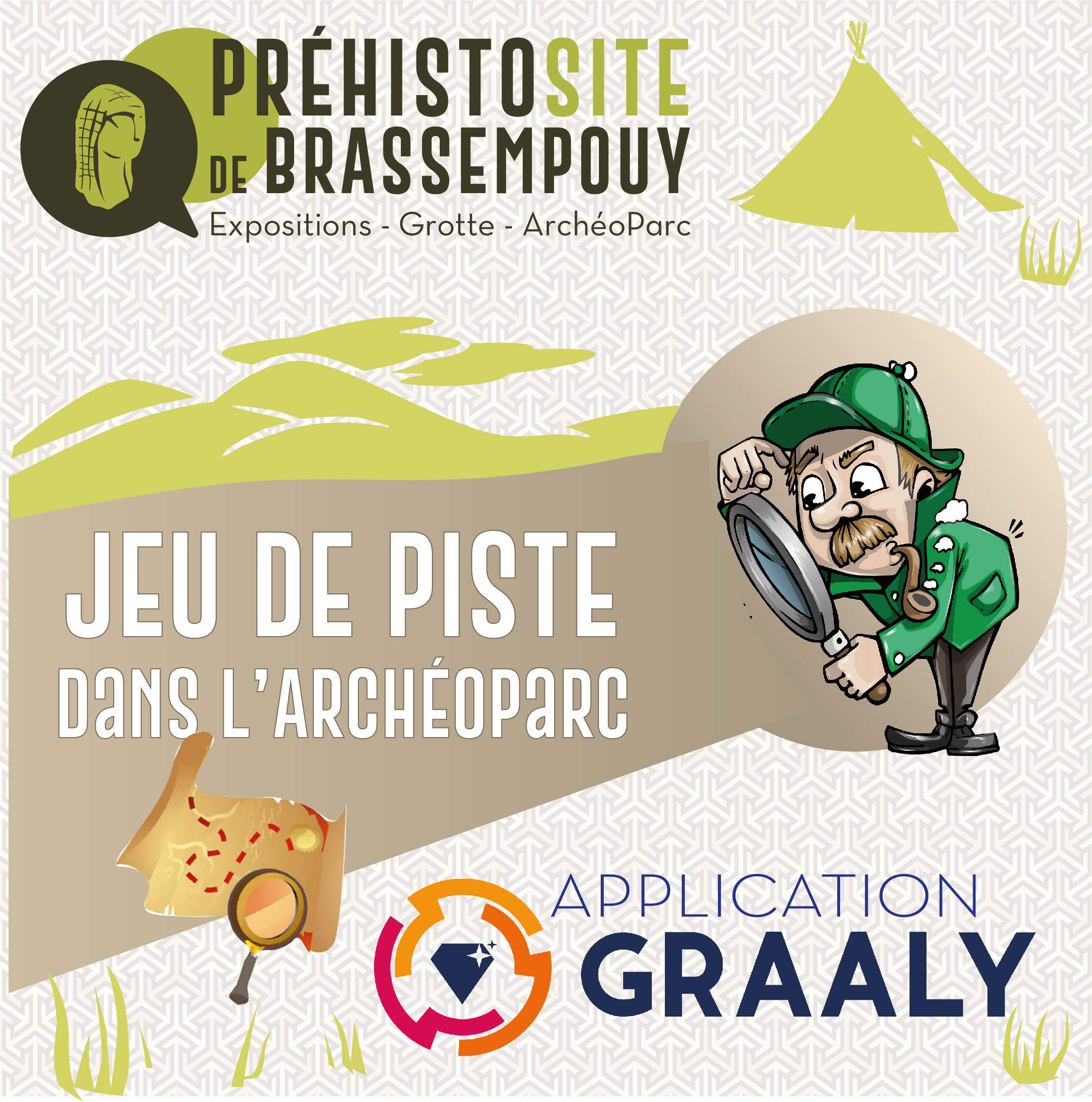 PrehistoSite de BrassemouyJeu de piste graaly