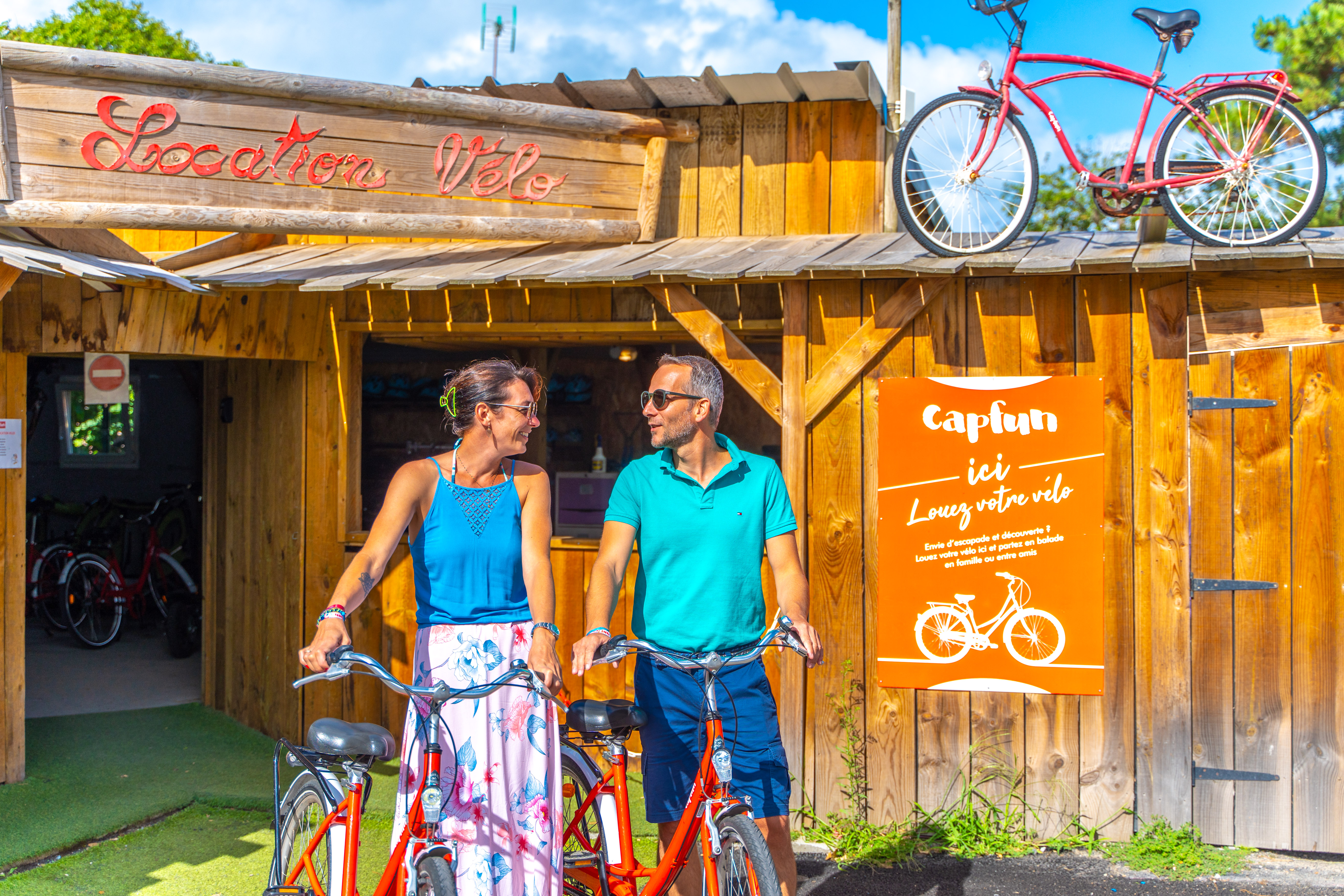 Camping La MerLocation Vélos - La Mer