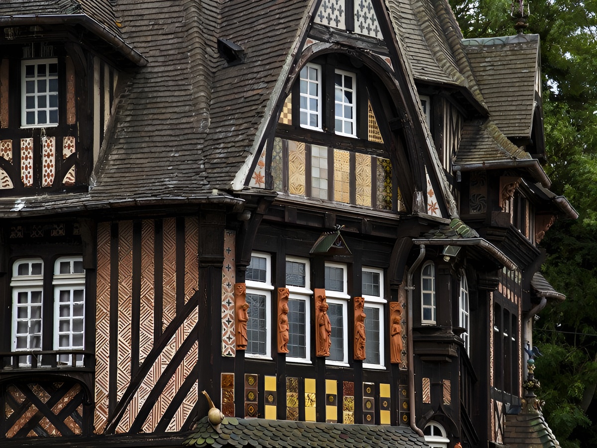 Camille PlichardLa Poterie du Mesnil de Bavent, façade