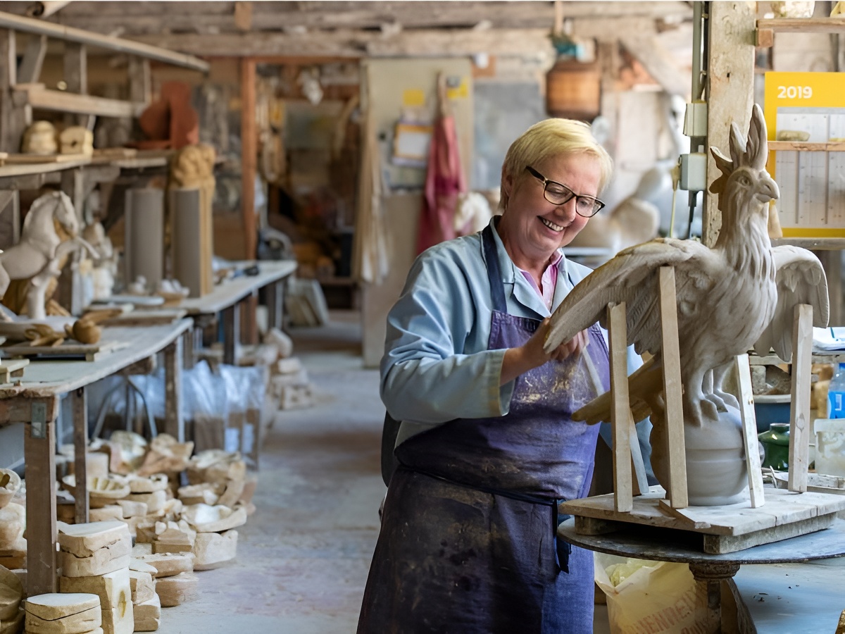 Éric LarrayadieuLa Poterie du Mesnil de Bavent - tournage
