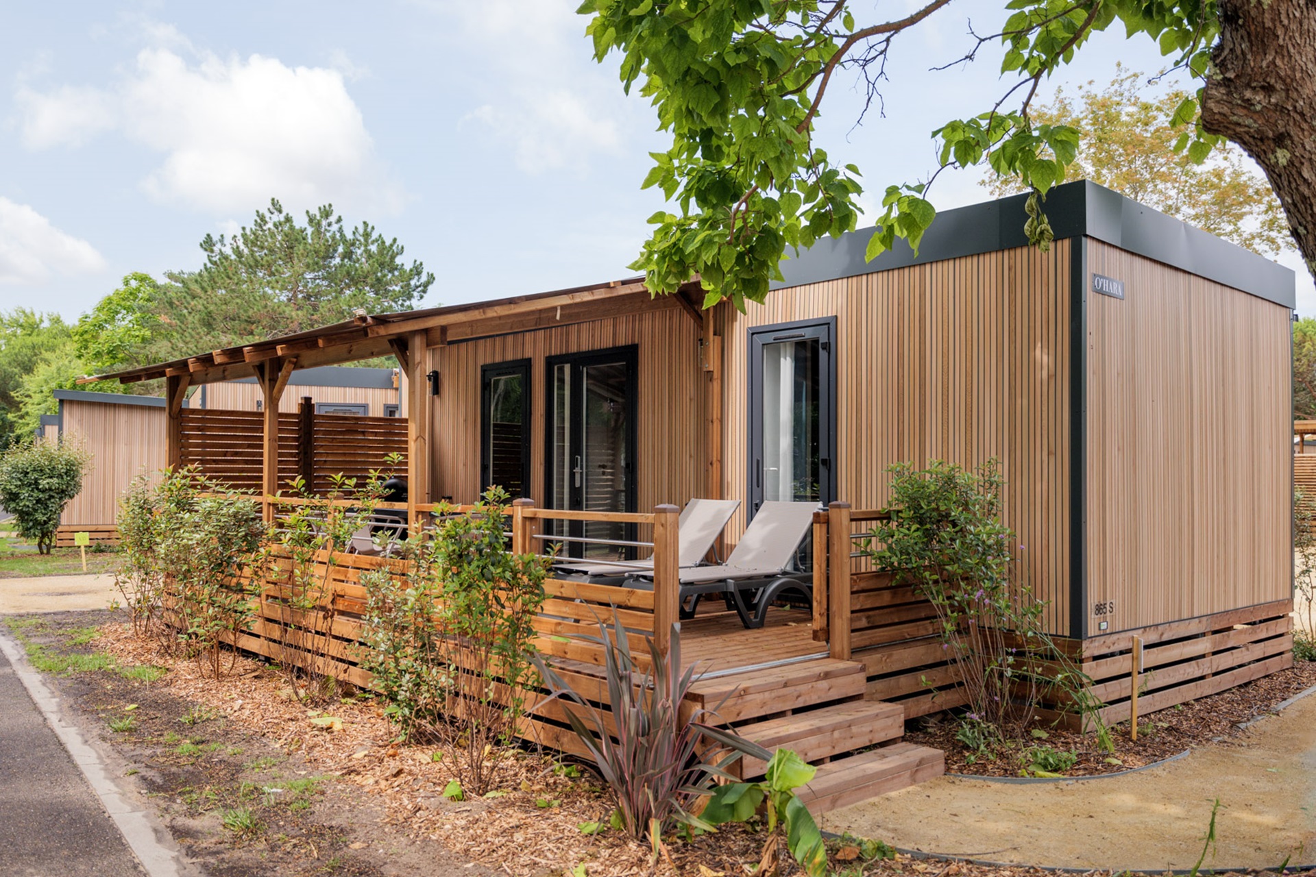 Ciela Villagecamping-biscarrosse-mobilhome ciela autre-la rive-ciela-village 1
