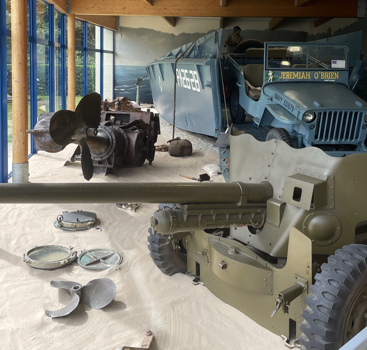 Musée Mémorial Omaha BeachLCVP
