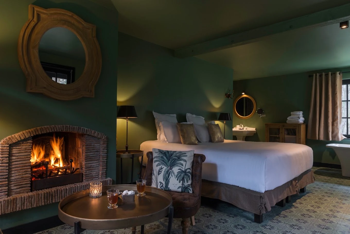 Chambre les pins