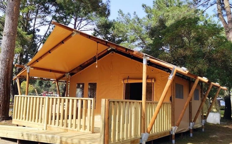 Camping les Pins Bleuslodge pmr