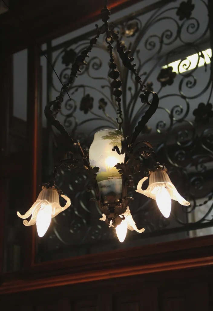 Lustre ferronerie Rouen