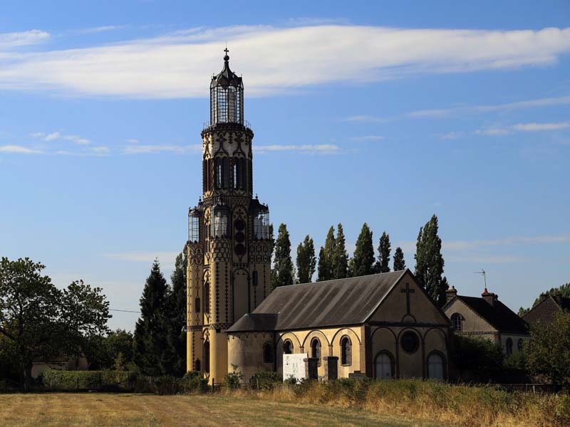 ©JE RubioEglise Notre-Dame de la Salette - Malétable