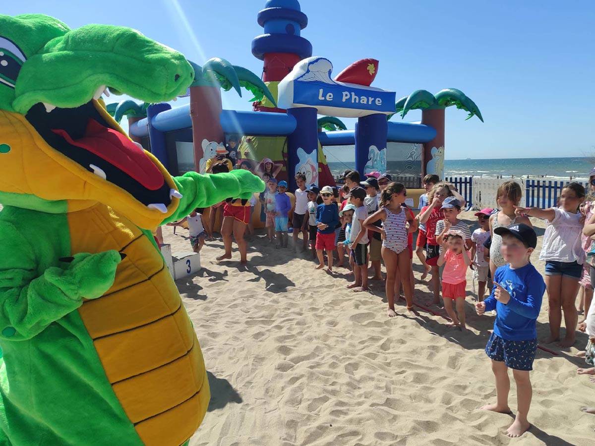 Croco Club CabourgCentre de loisirs, structures gonflables, Ecole de natation