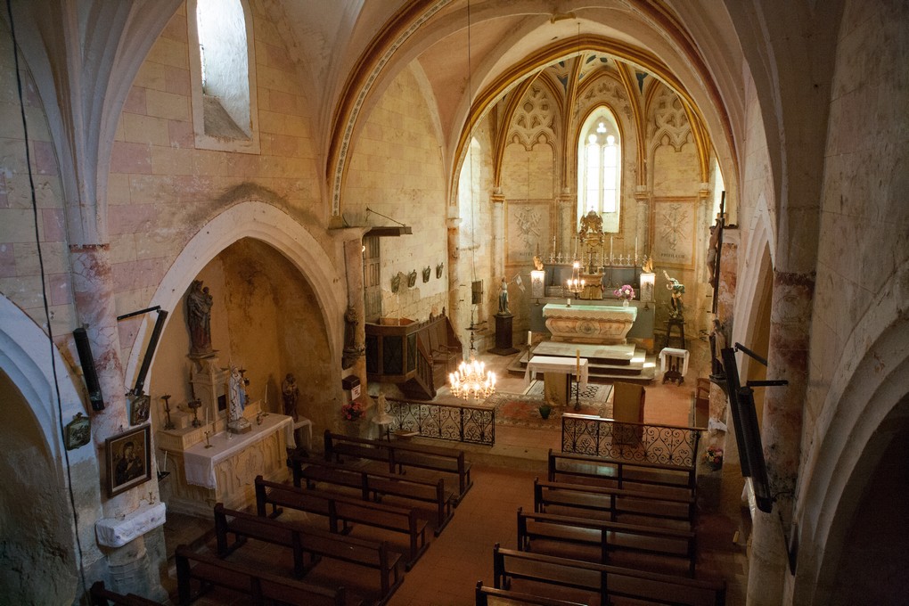 OT LANDES ARMAGNACMauvezin d'Armagnac - Eglise Notre Dame - Intérieur
