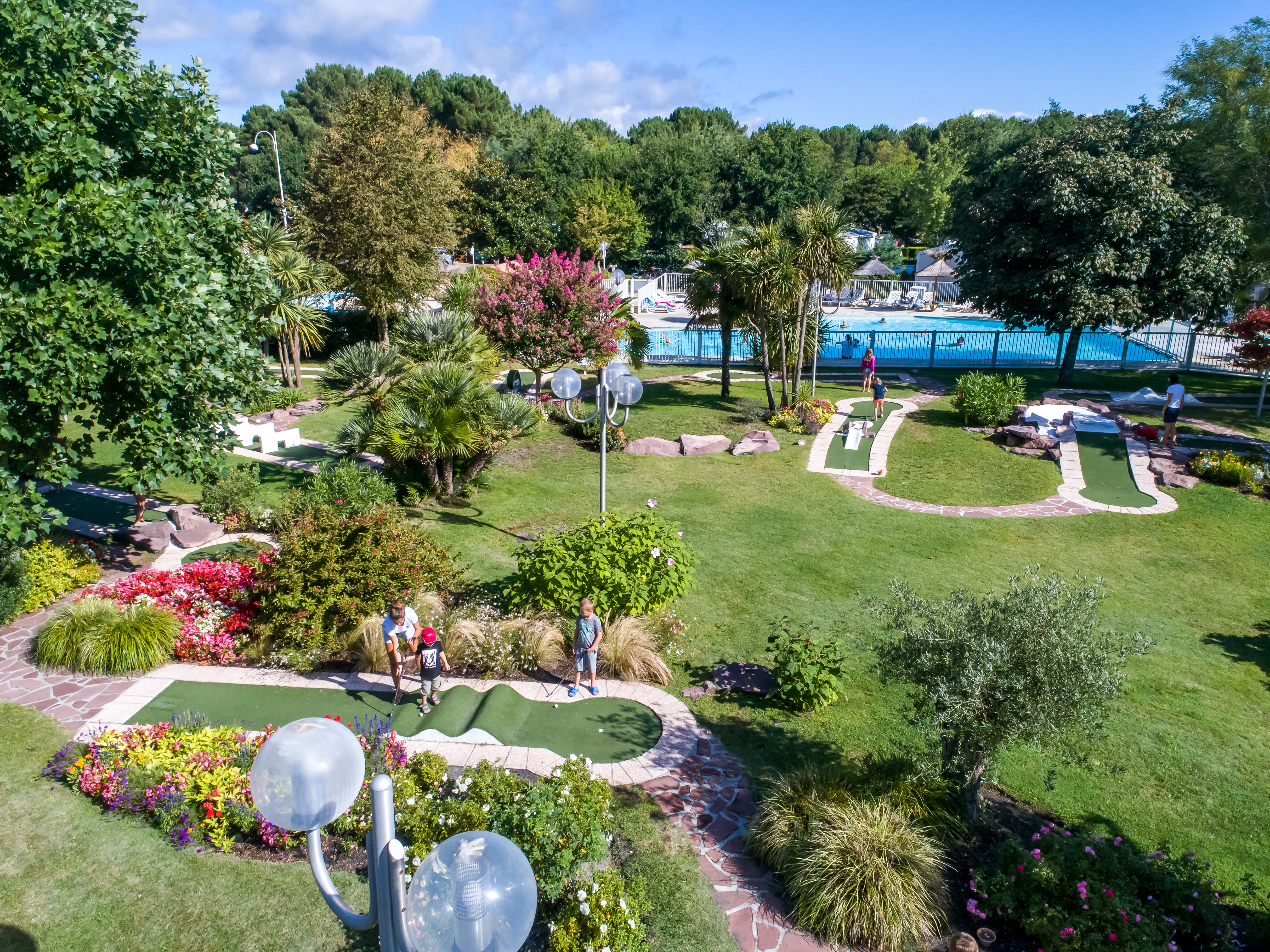 Les ecureuilsmini golf