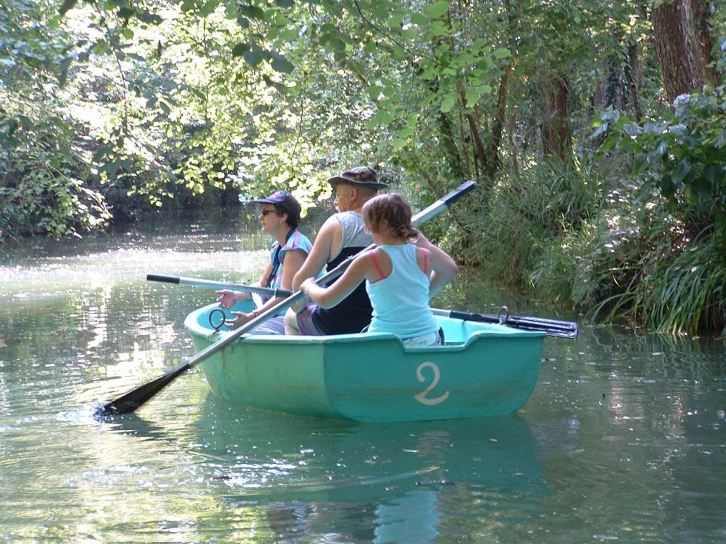 BirembautMoulin de Poyaller - balade barque famille