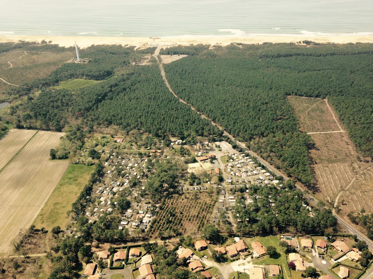camping le Moussaillonle camping vue du ciel