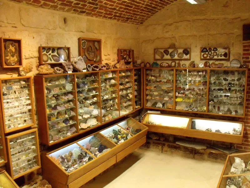 musée des minéraux et des fossiles à Gacé
