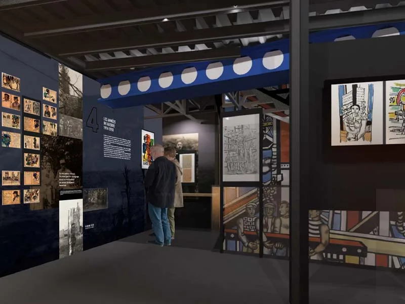 musée fernand léger - andré mare