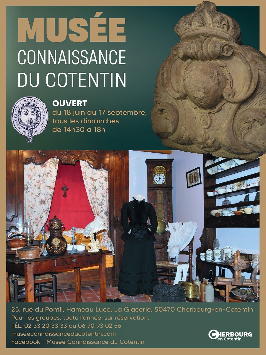 PROPRIETAIREMusée connaissance Cotentin affiche 2023