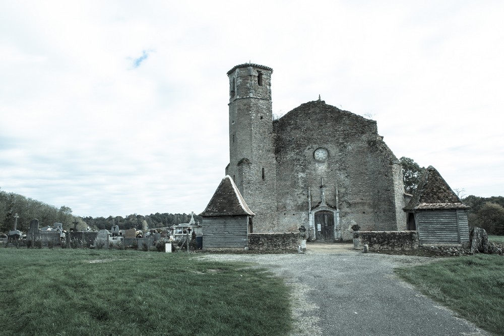 OT LANDES DARMAGNACParleboscq - Eglise de Bouau