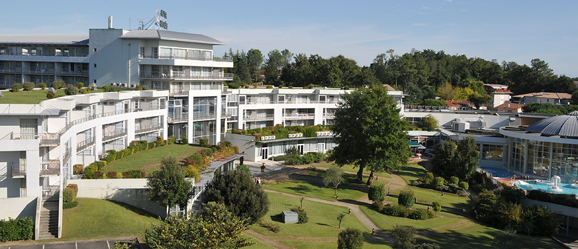 Thermes AdourBest Western Sourceo - vue aérienne