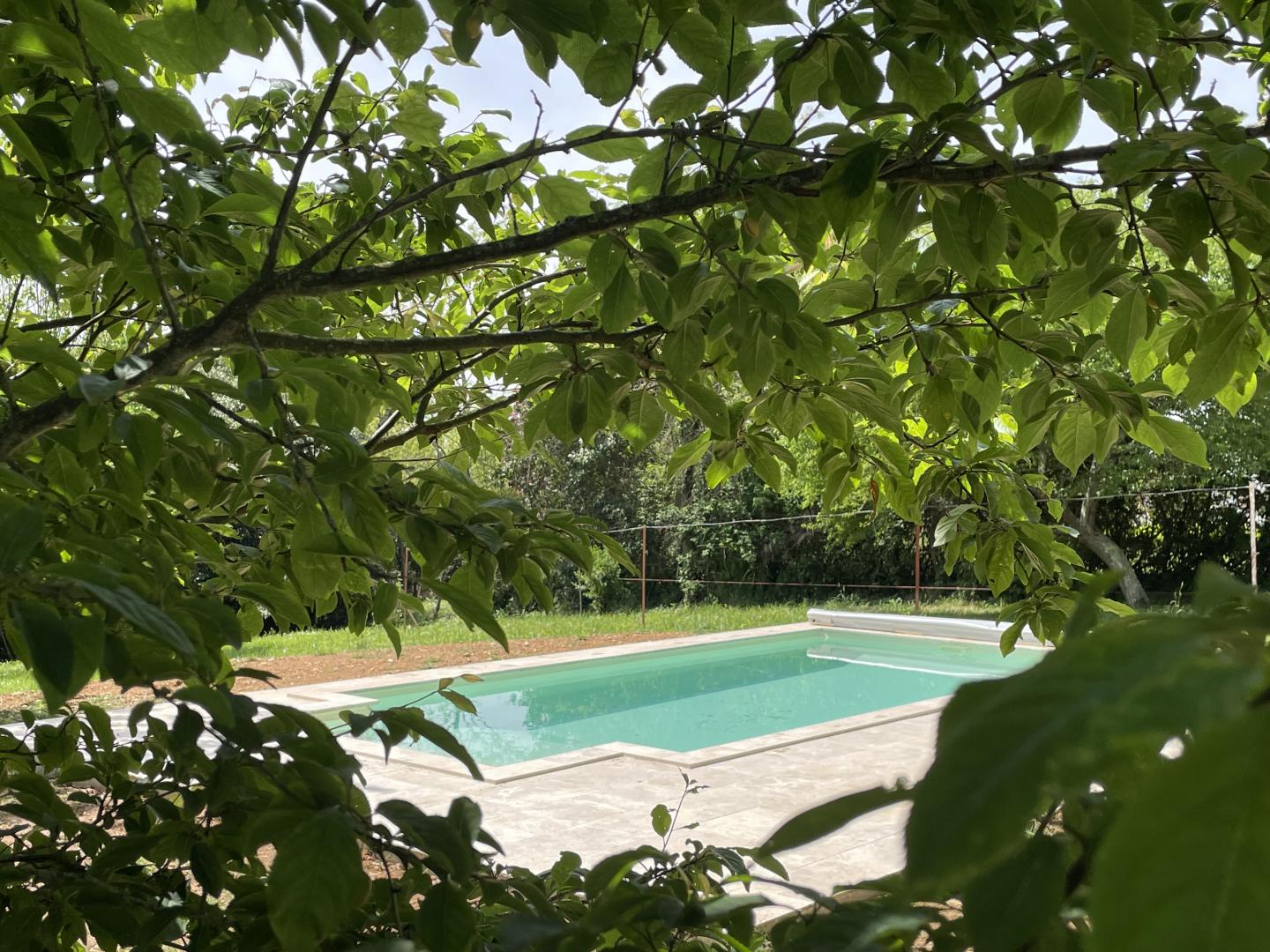 GDF40Piscine du Gîte les Granges à Fargues avec Gîtes de France Landes