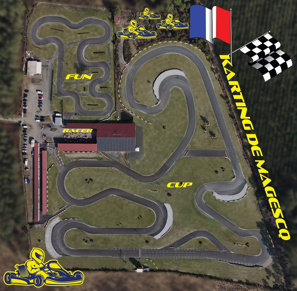 karting de magescqVue ensemble aérienne_Karting Magescq_OTILAS