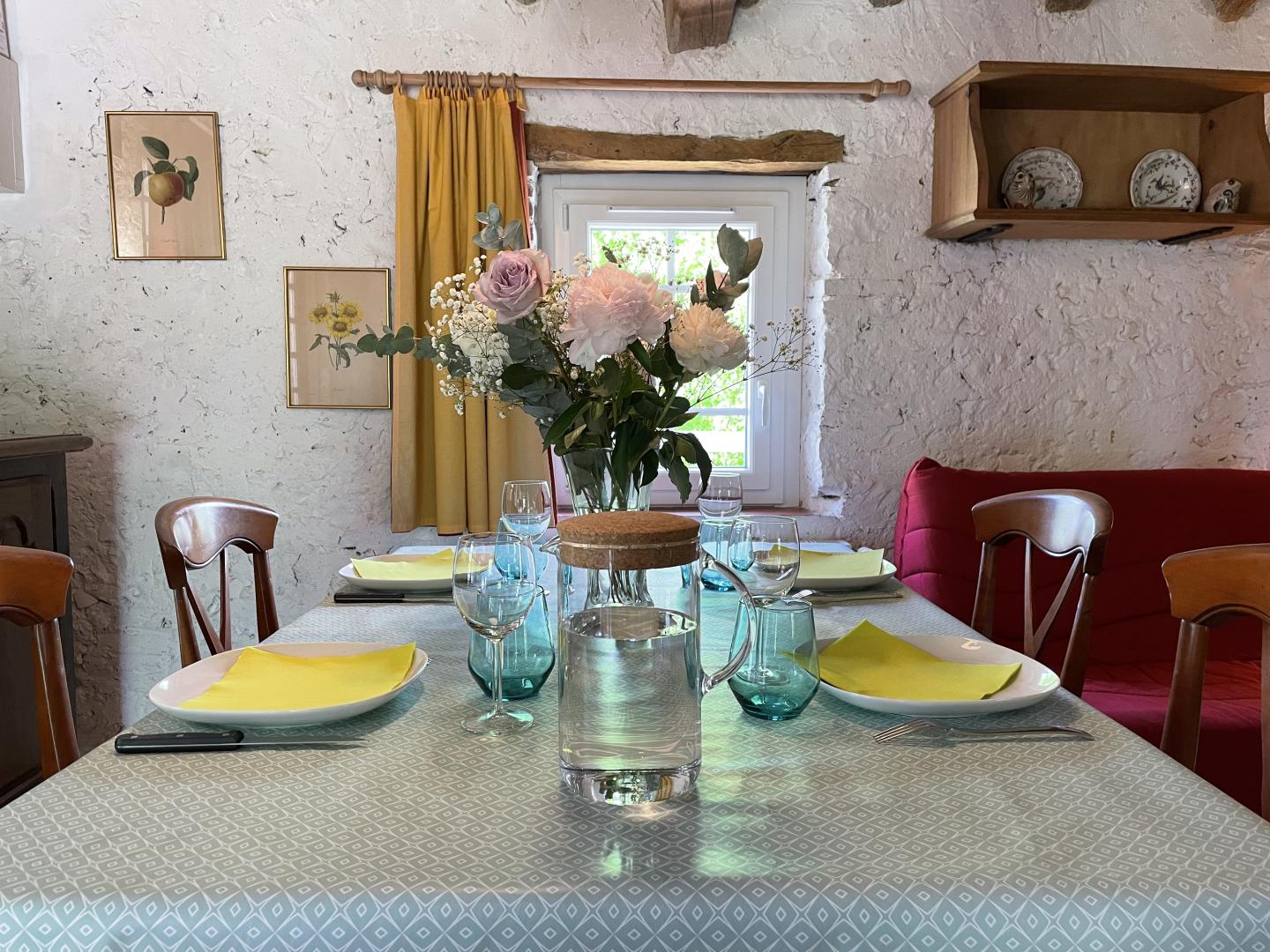GDF40Repas du Gîte les Granges à Fargues avec Gîtes de France Landes