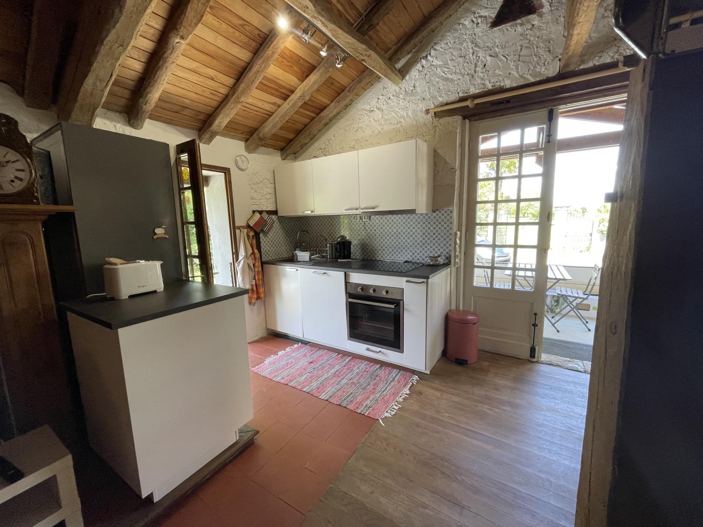 GDF40Cuisine du Gîte les Granges à Fargues avec Gîtes de France Landes