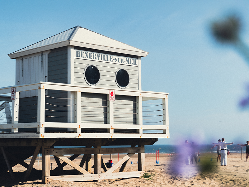 Lucas Thirion-TournoisPlage de Bénerville-sur-Mer et son poste de secours