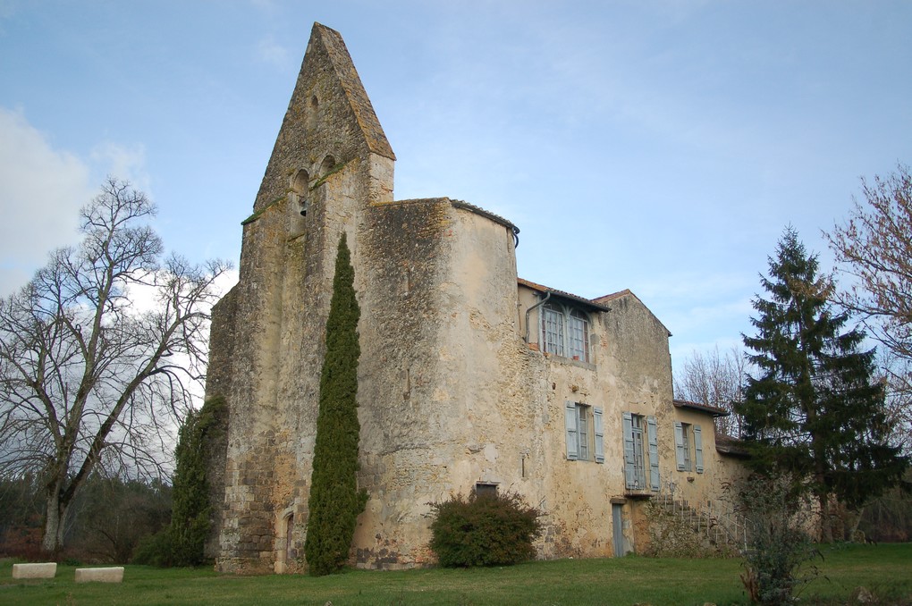 OT LANDES ARMAGNACRimbez et Baudiets - Eglise Saint Luperc