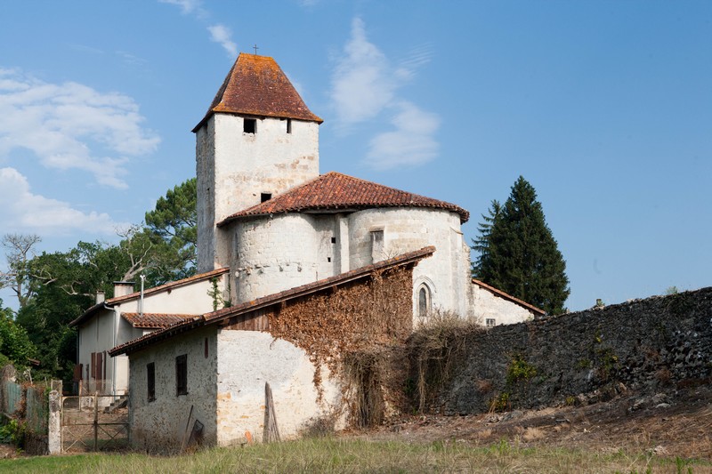 OT Landes d'ArmagnacSaint-Justin-40240---Eglise-Douzevielle----OT-Landes-d-Armagnac