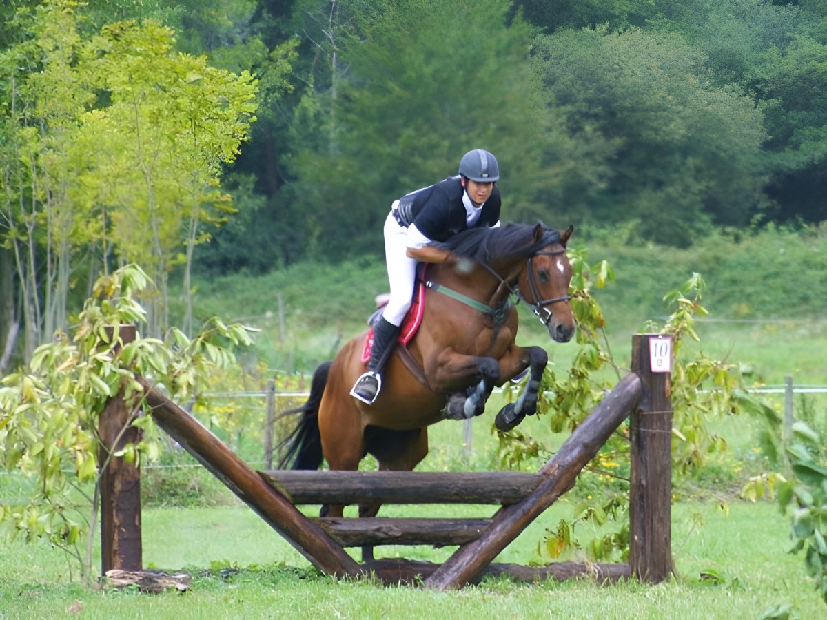 D. de PolignacSaut obstacle cross ormerie Calvados