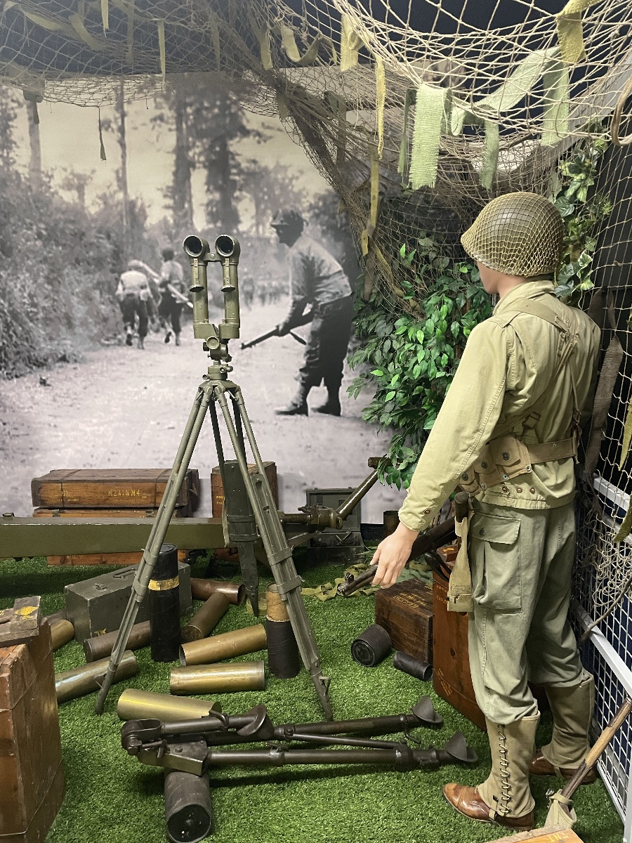 Musée Mémorial Omaha BeachScene_105mm