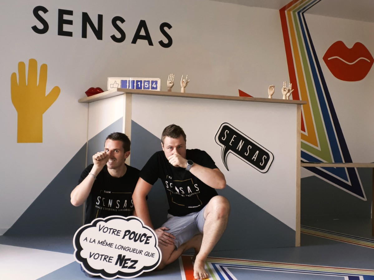 © Sensas Caensensas-caen-anto-et-antho-vos-maitres-des-sens