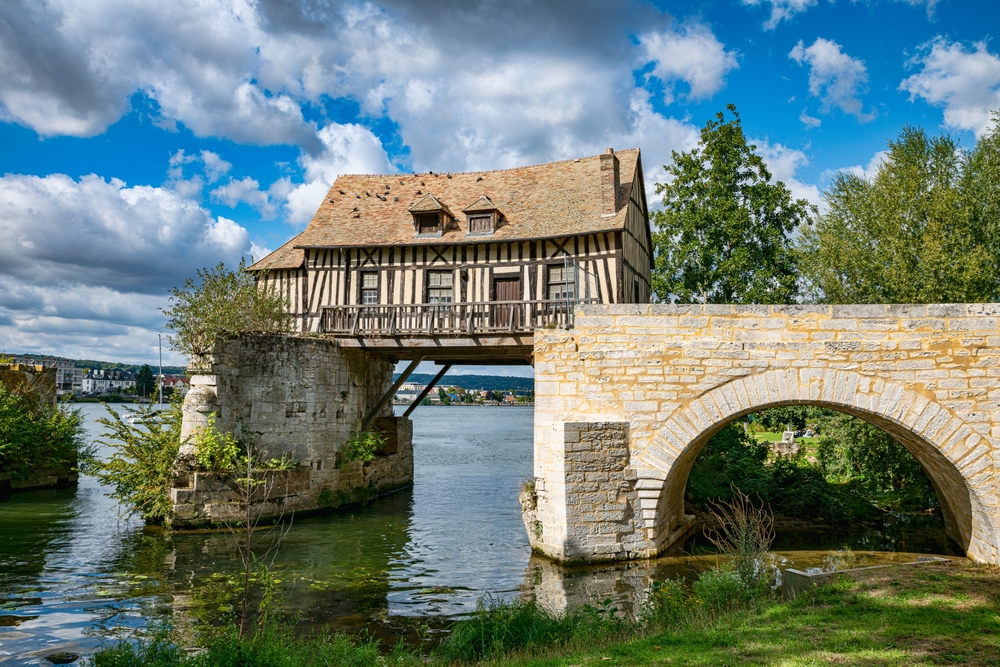 Le Vieux-Moulin à Vernon en Normandie