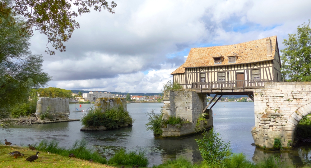 Le Vieux-Moulin à Vernon en Normandie