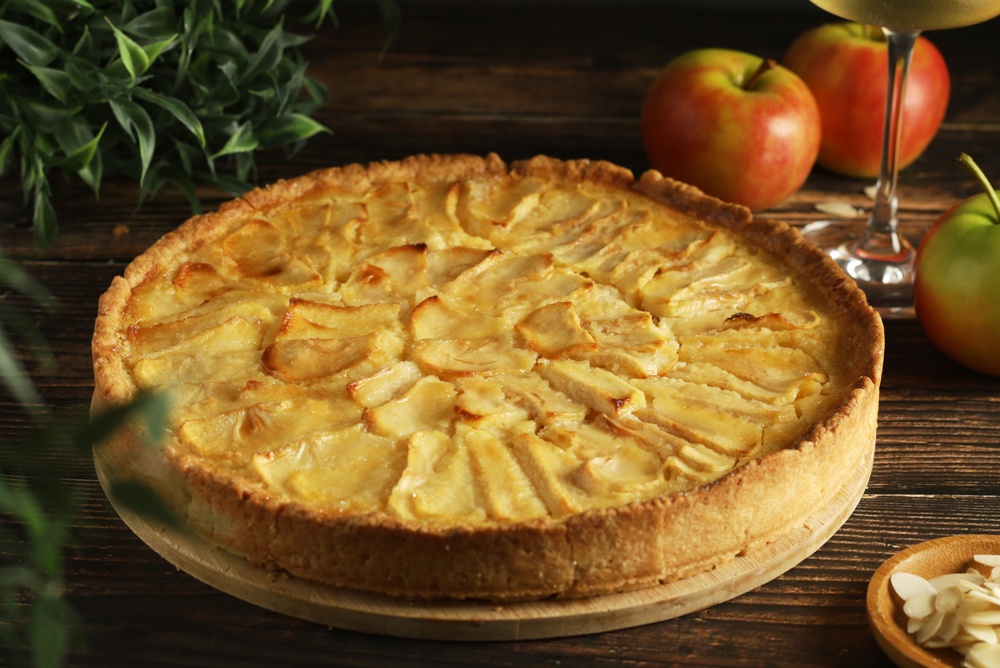 Tarte aux pommes normande