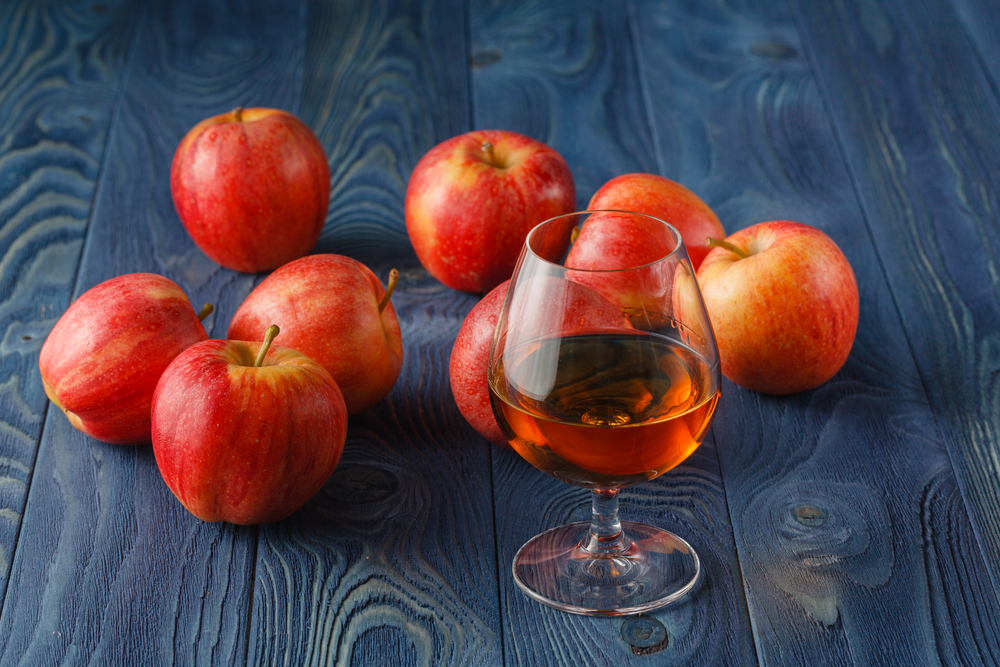 Verre de calvados