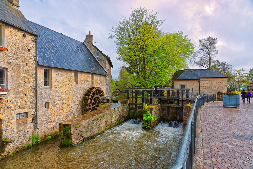 Bayeux et le moulin à eau