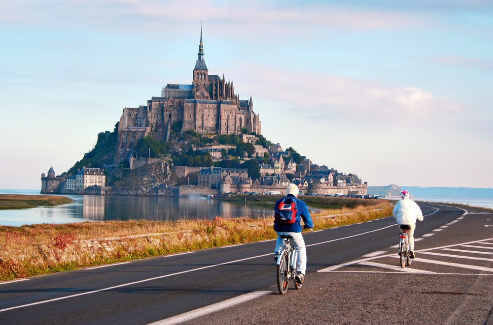 Mont Saint-Michel a velo