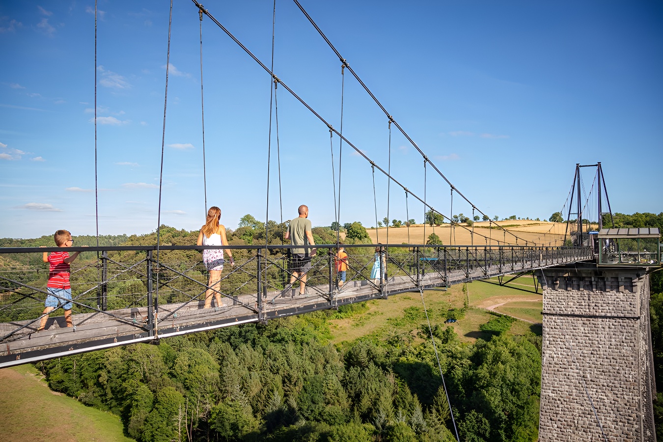 Skypark Normandieskypark passerelle 2023 TIS